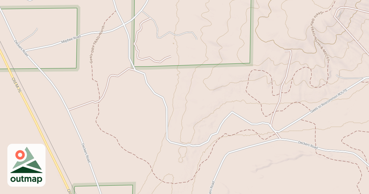 Map of Geels Trail