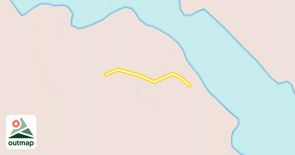Map of Moose Tracks Pass