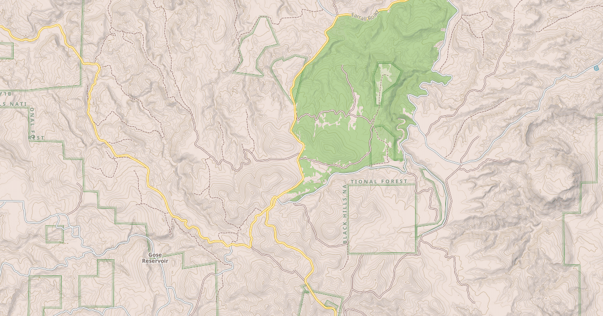 Map preview of TAYLOR DIVIDE