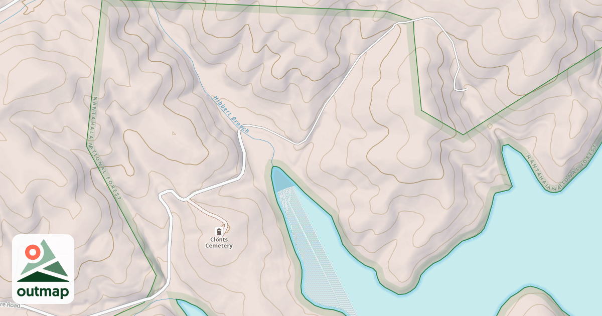Map of HIBBERT BRANCH