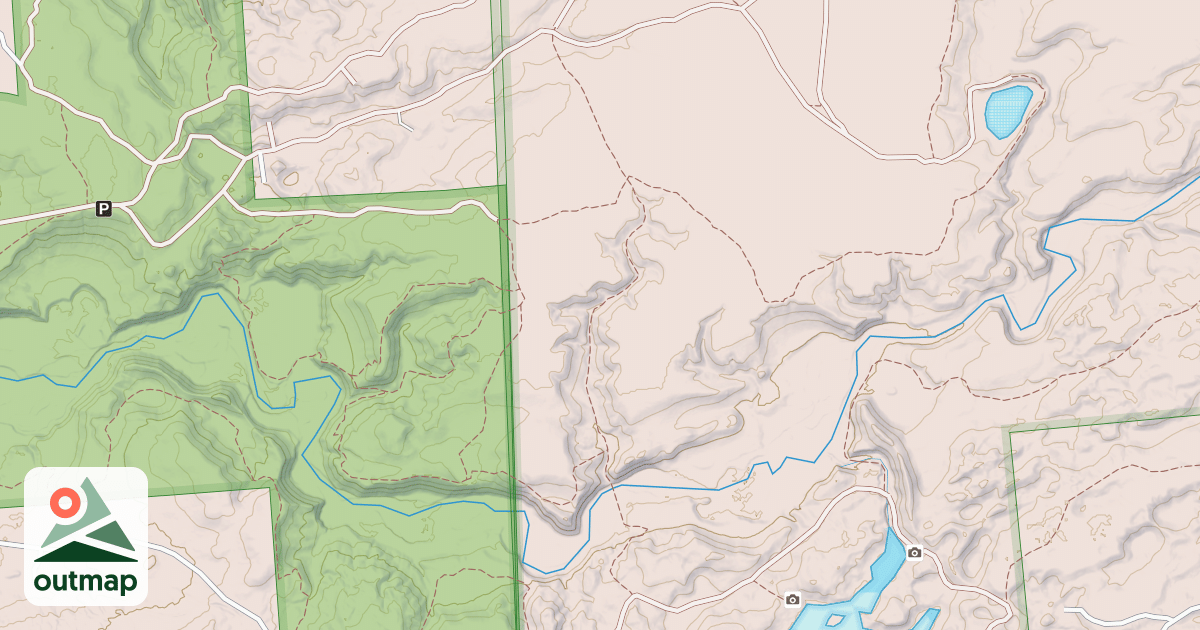 Map of Erie Canal Trail