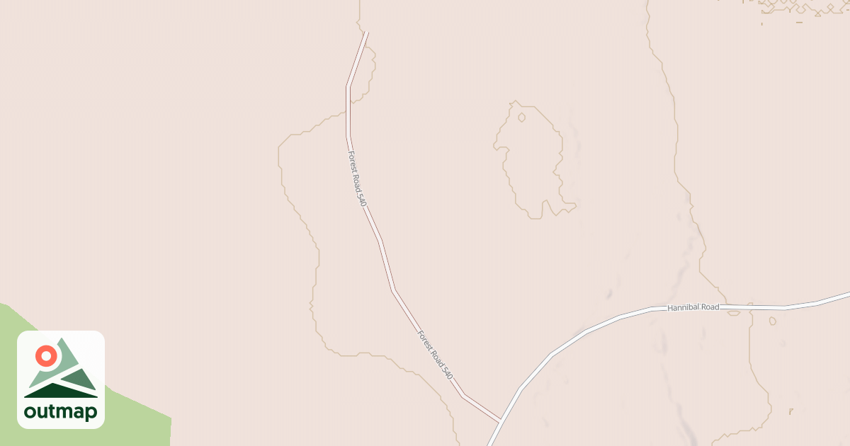 Map of FR 540