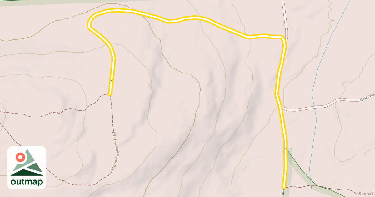 Map of Bear Lake Trail