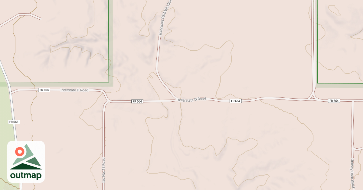 Map of INTERSTATE D