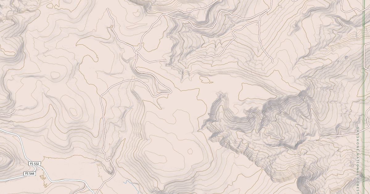 Map preview of INSPIRATION POINT ATV TRAIL