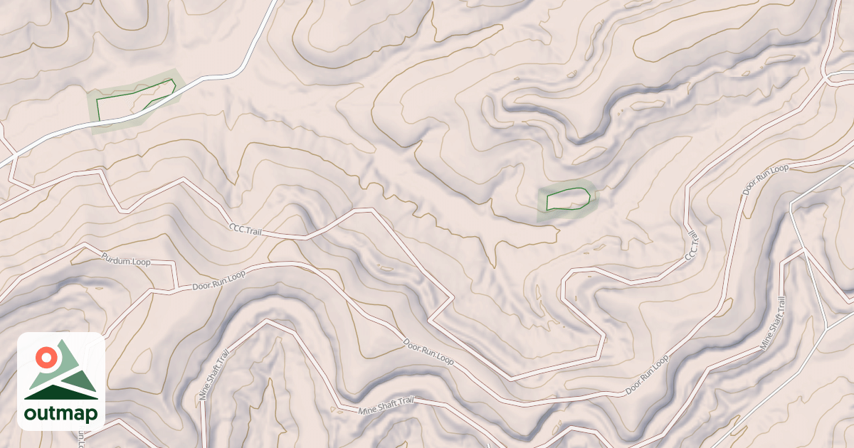 Map of CCC #2 TRAIL