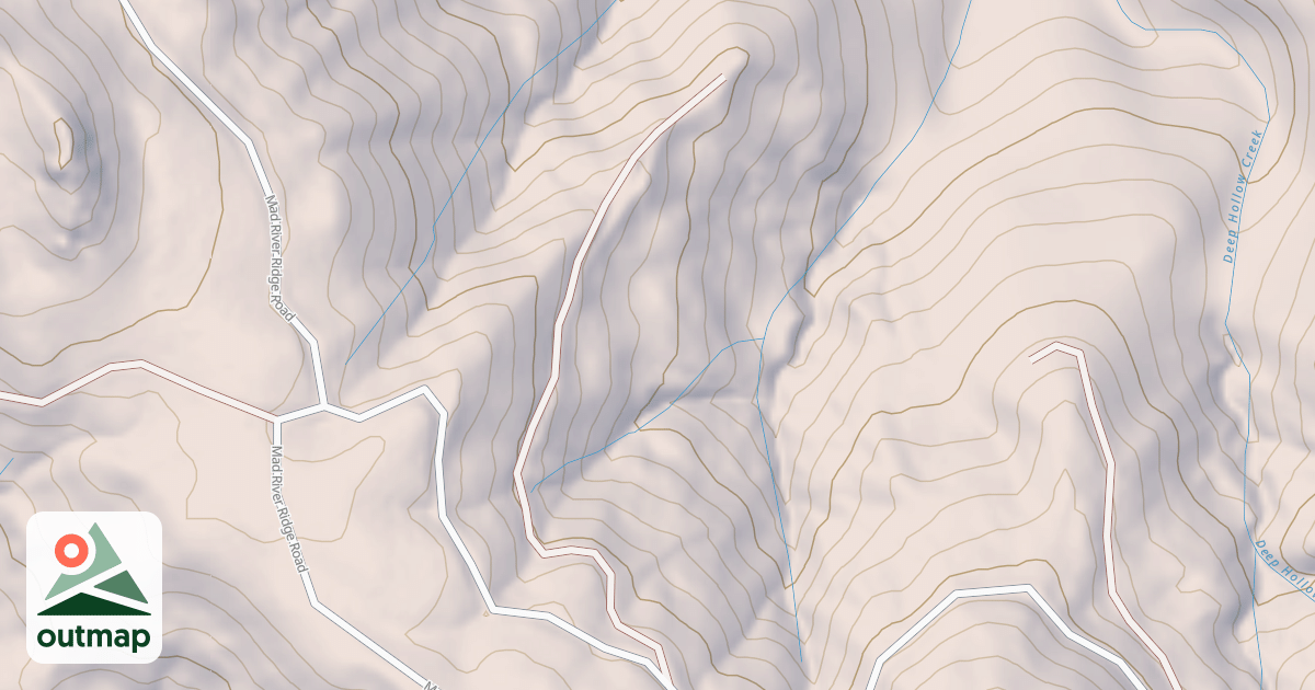 Map of DEEP HOLLOW