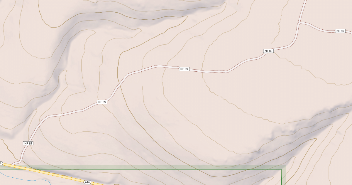 Map preview of USFS Motor Vehicle Use Map Roads {AFD71D71-362D-4E20-B41F-BA34E70E52B8}