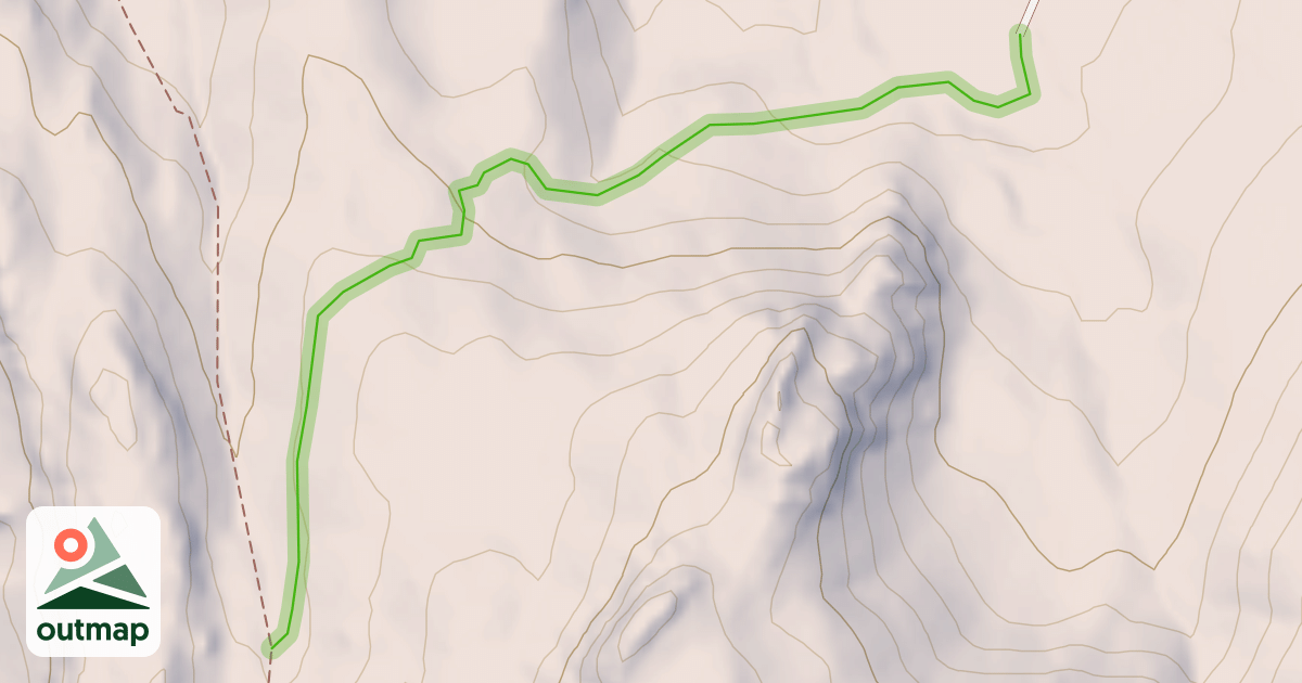 Map of Poore Lake Connector