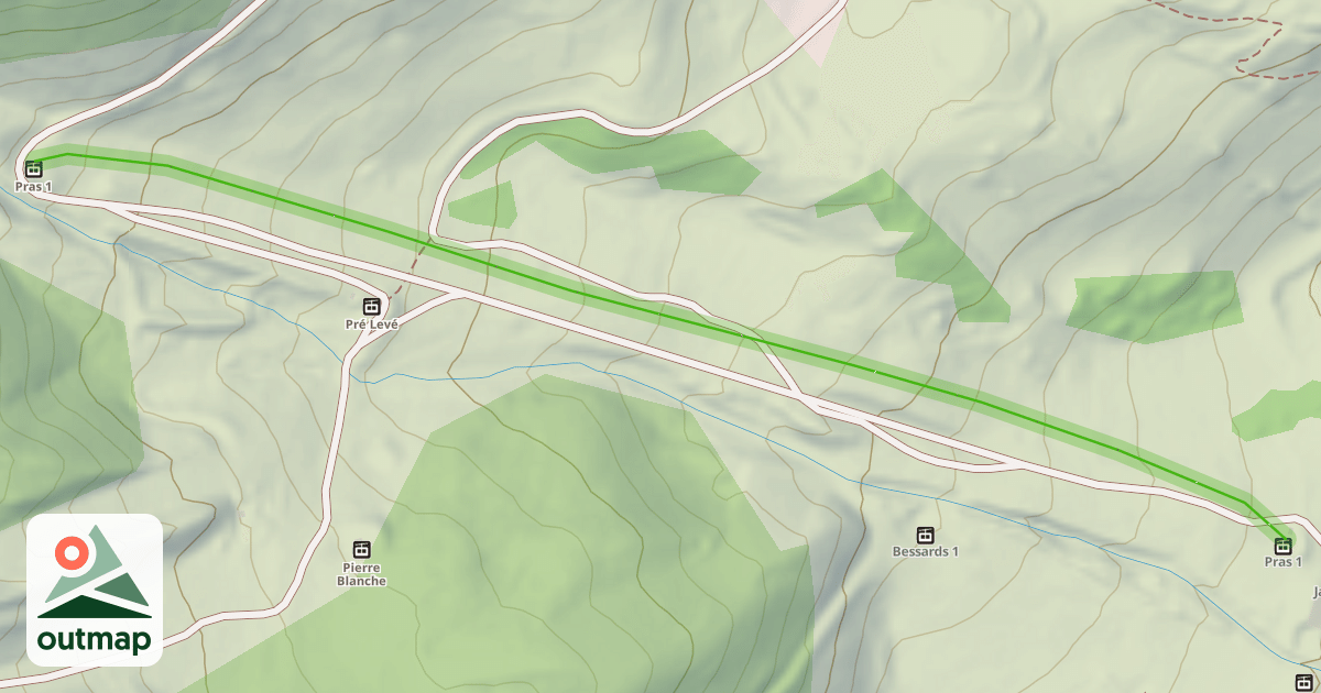 Map of Bruyères