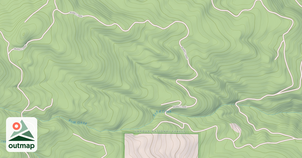 Map of BUDD CR