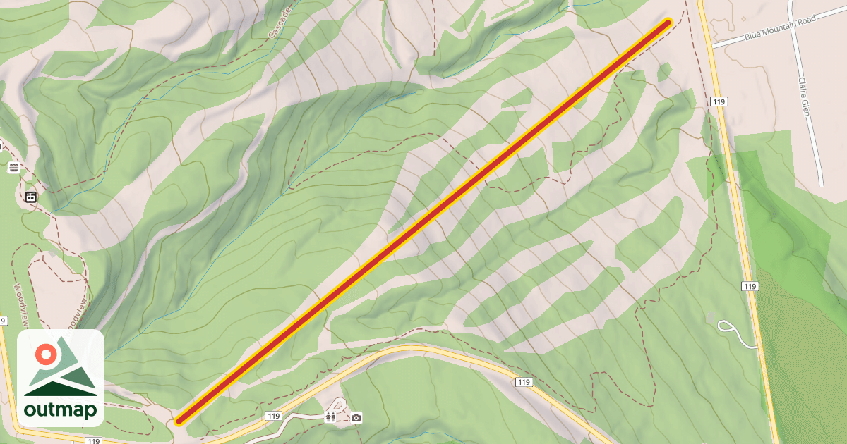 Map of Orchard Express