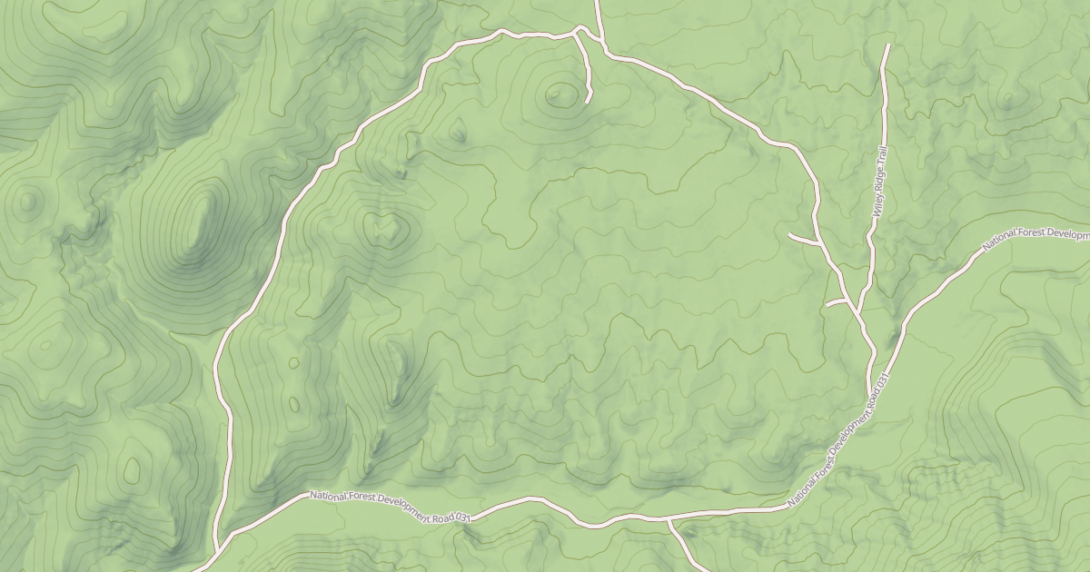 Map preview of NYE CANYON LONG LOOP