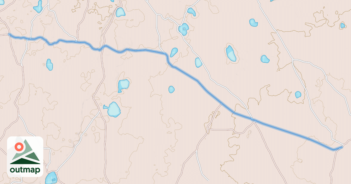 Map of Washington Trail - BIA 142
