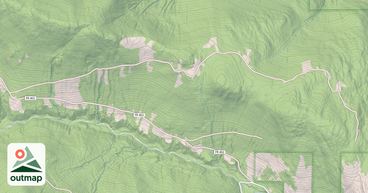 Map of KOOTENAI RIDGE