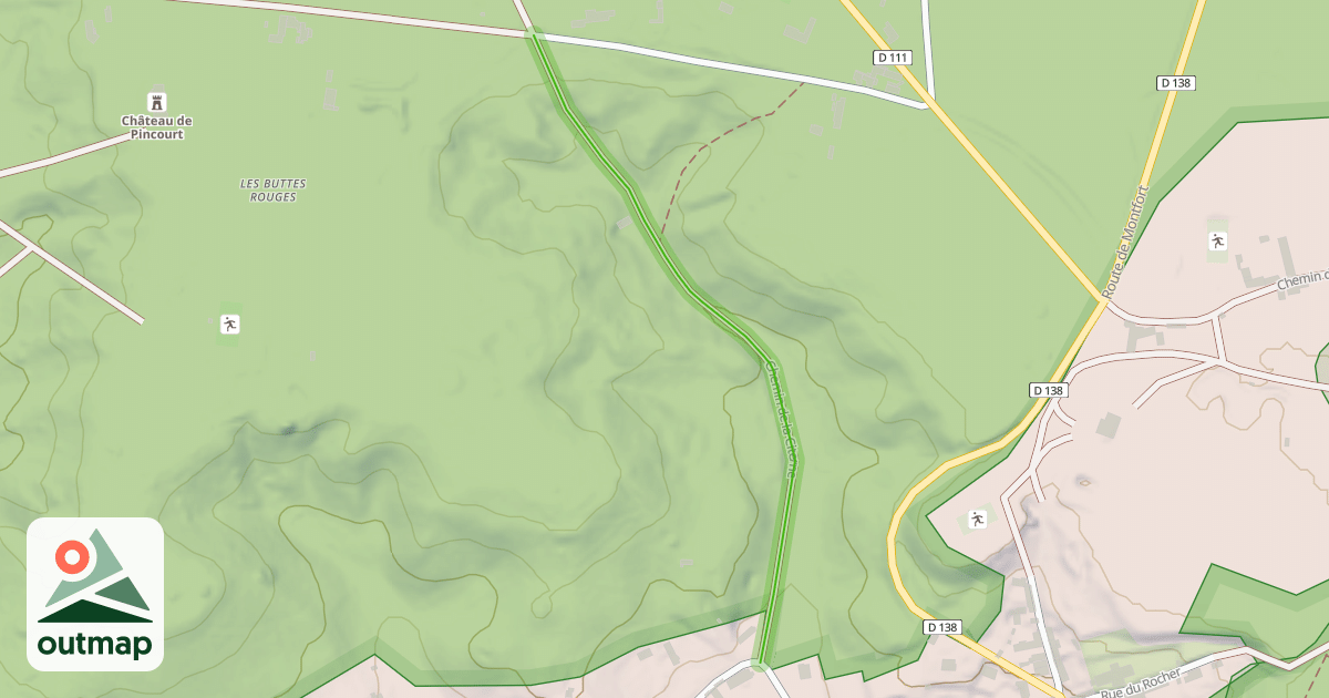 Map of Chemin de la Citerne