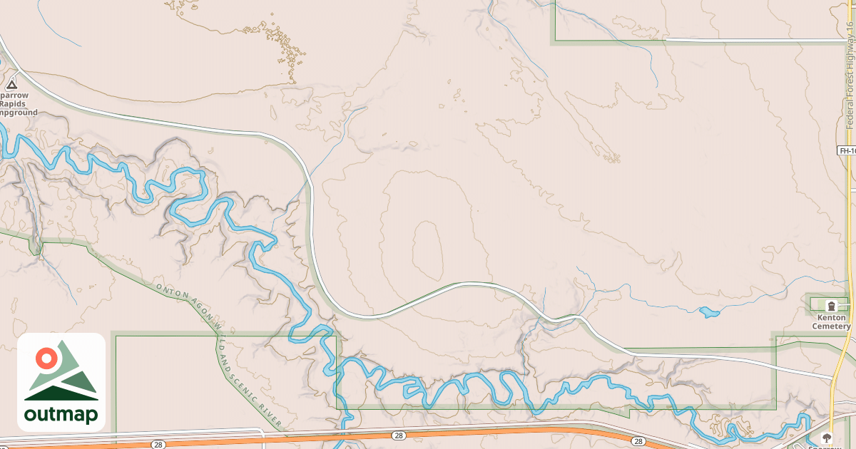Map of FDR1100