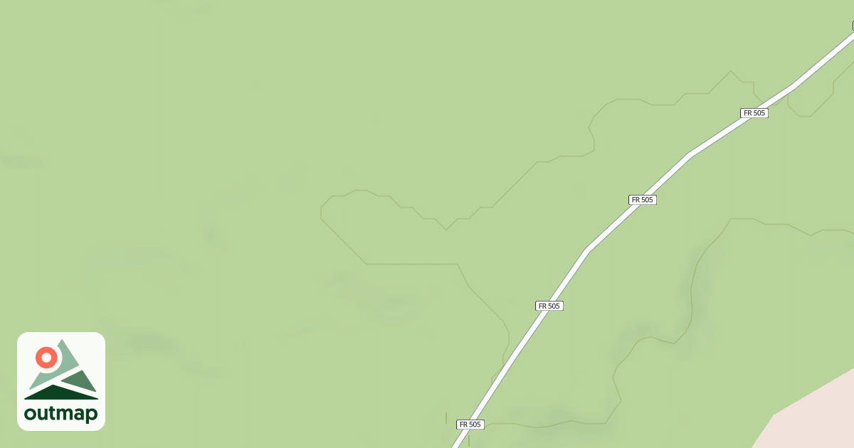 Map of FR 505F