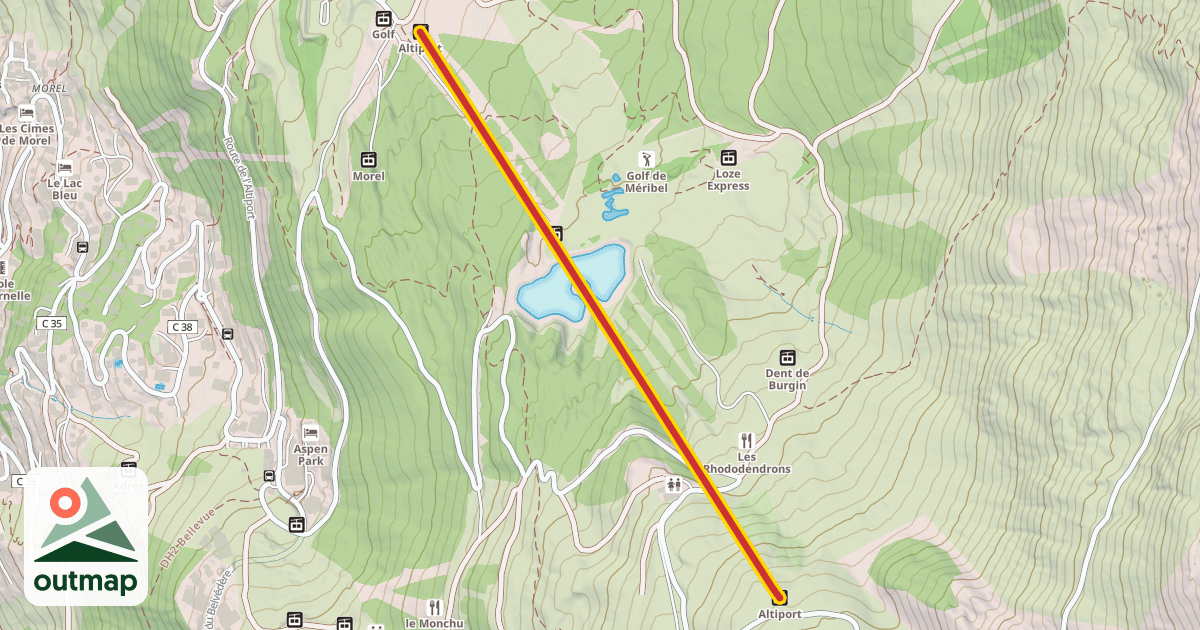 Map of Altiport