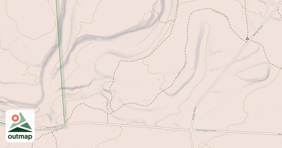 Map of Franks Fancy Trail (N)