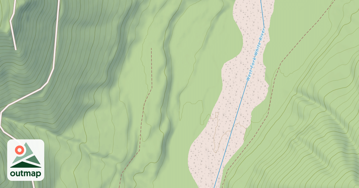 Map of USFS National Forest System Roads {B61BC986-FAD2-4D0F-90EA-6E6C9C7C998C}