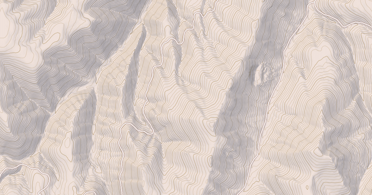 Map preview of WEST BROWNLEE SLOPE