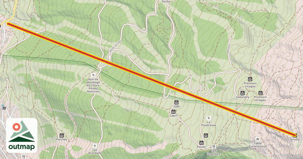 Map of Grizzly