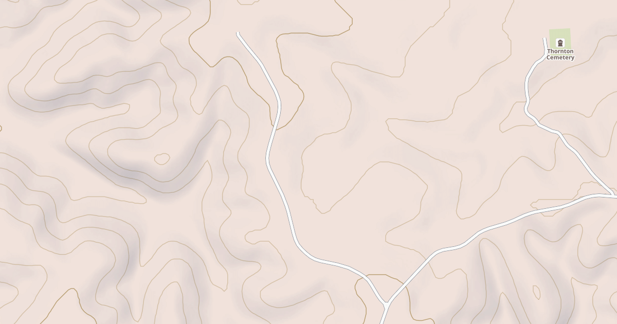 Map preview of THORNTON CREEK