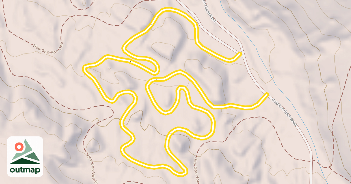 Map of Hoo Doo Voo Doo