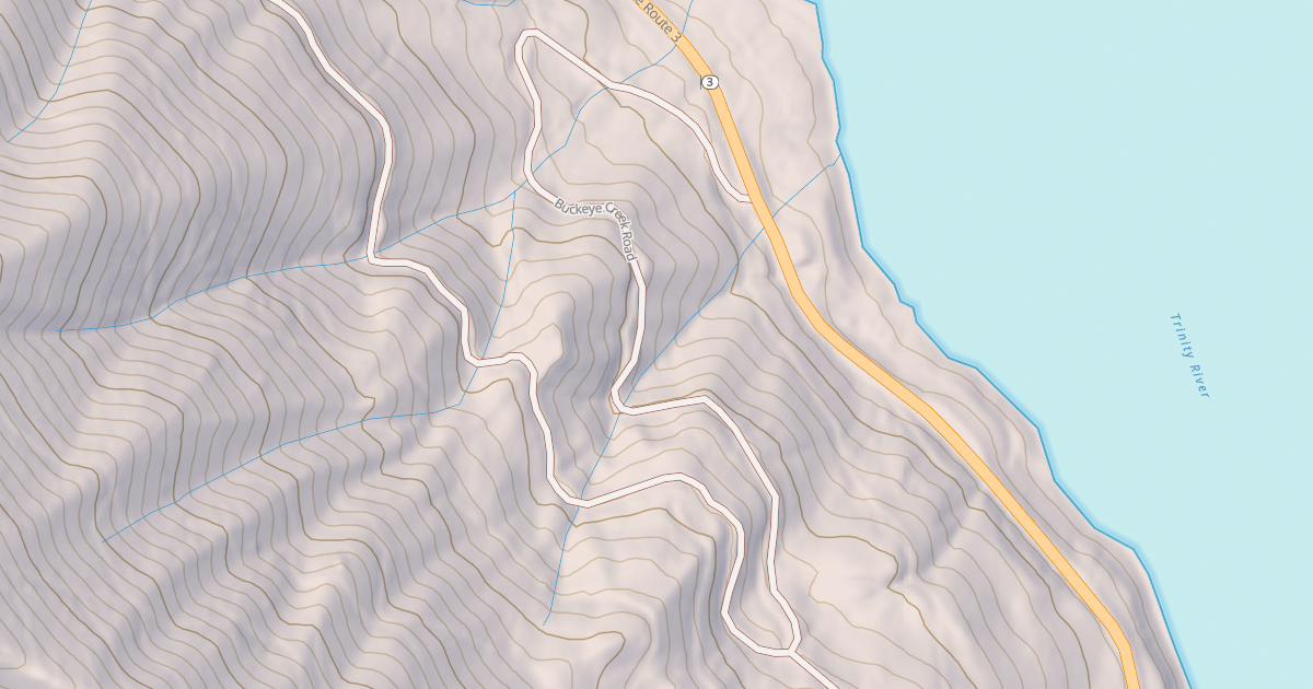 Map preview of BUCKEYE CREEK