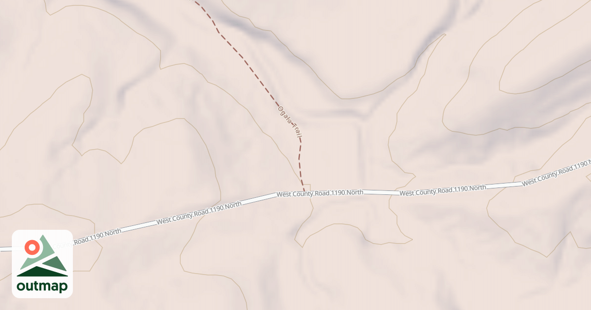 Map of TREATY LINE POND