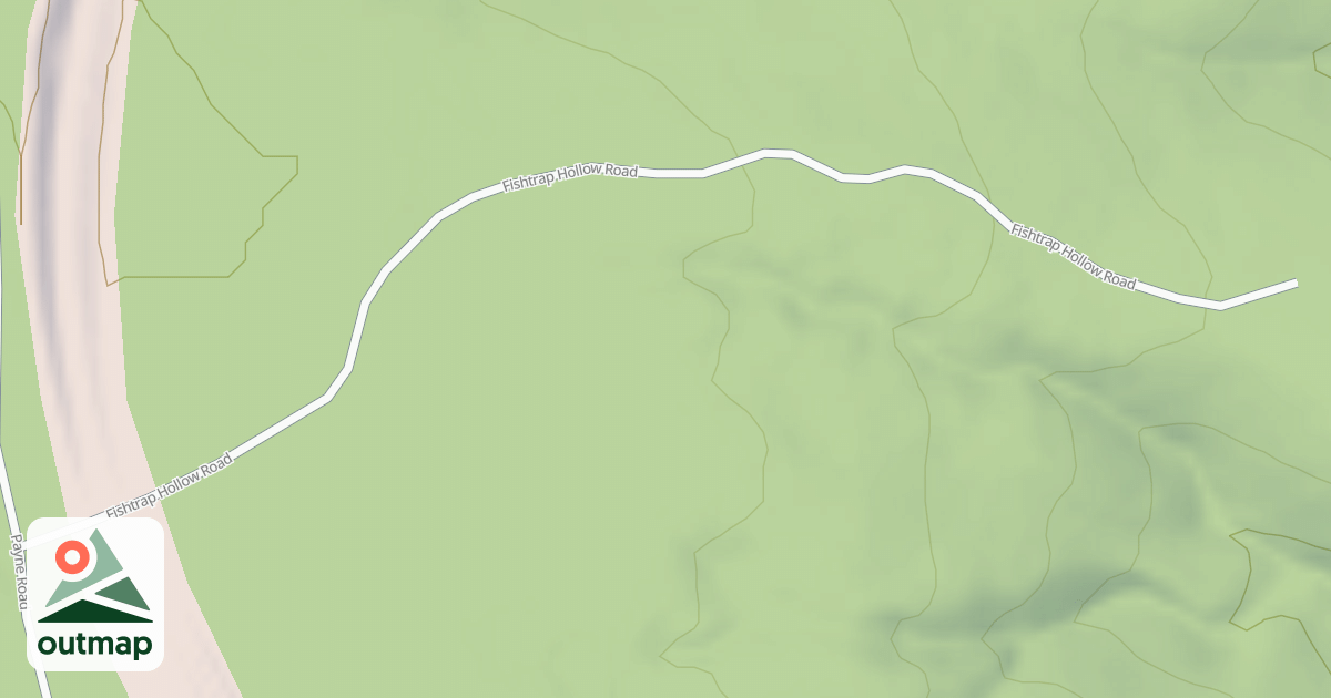 Map of FISHTRAP HOLLOW