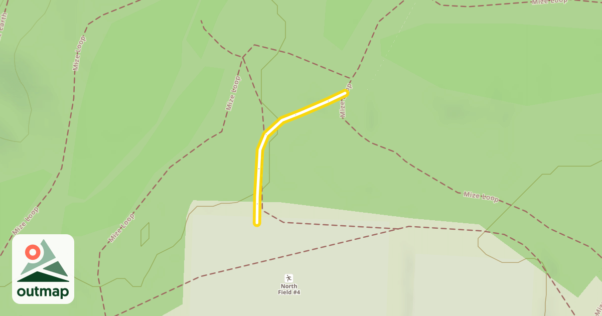 Map of Chelle's Cutoff