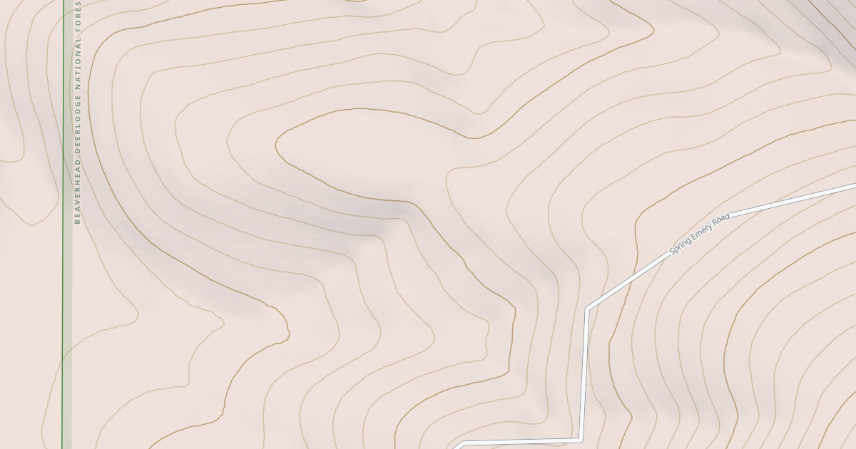 Map preview of USFS National Forest System Roads {D7720856-703E-43B0-A9C5-F55D921501EA}
