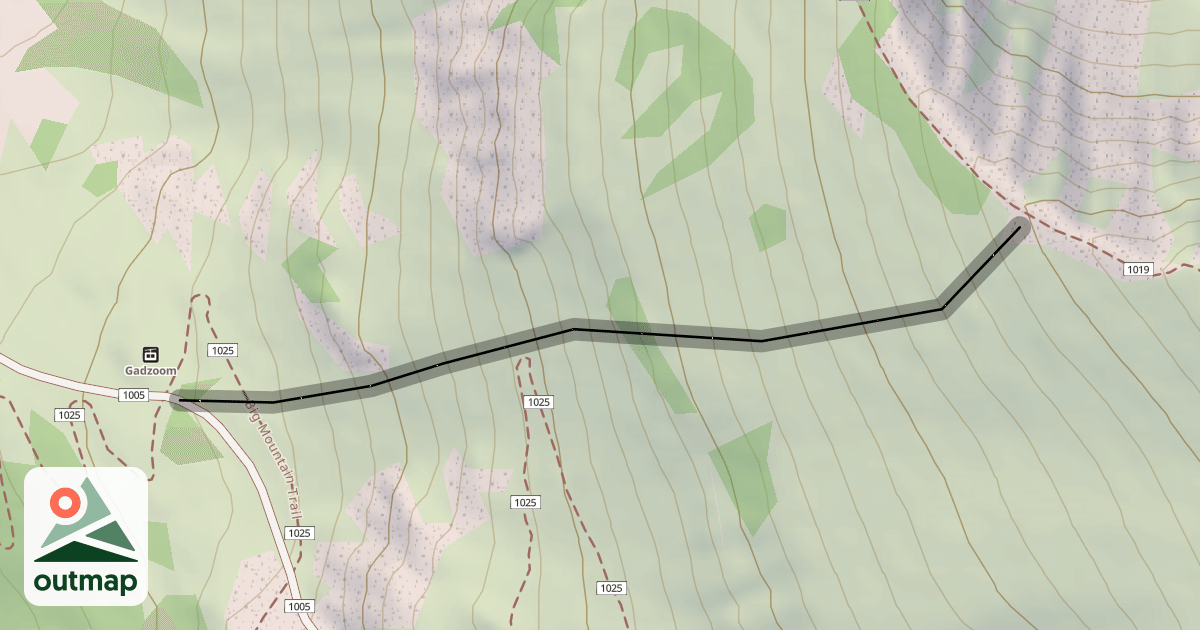 Map of Pucker Brush