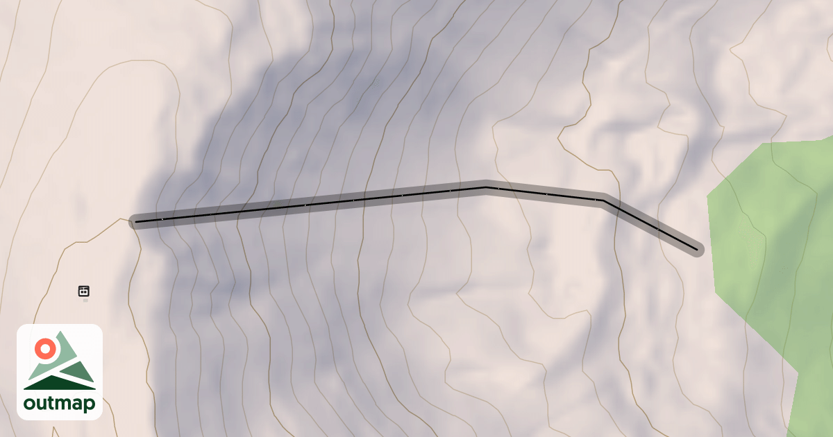 Map of Cornice Chute