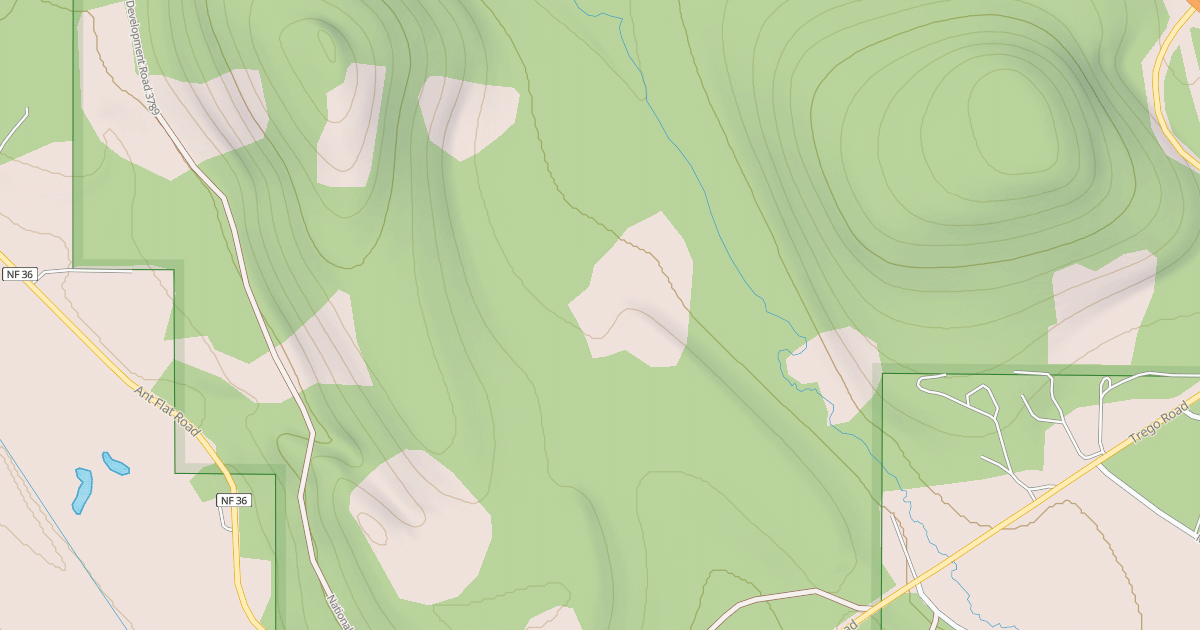 Map preview of DICKEY CREEK B