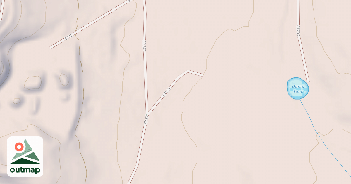 Map of USFS National Forest System Roads {8E79933B-E886-4F44-B424-214CD61384C9}