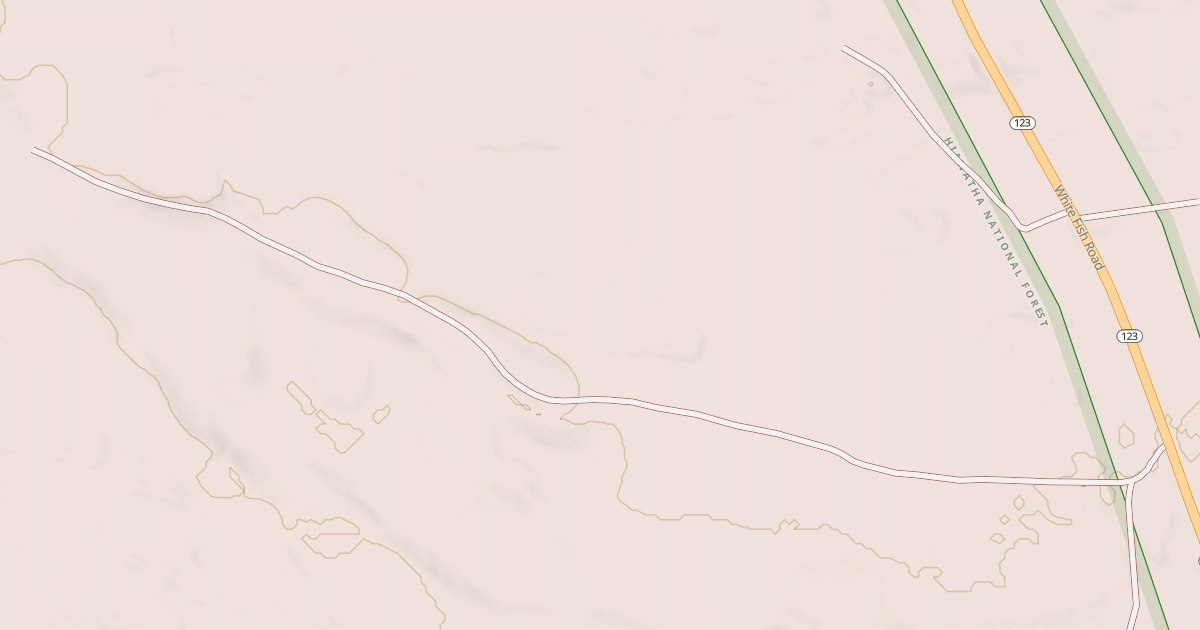 Map preview of M-123 SPUR 3324