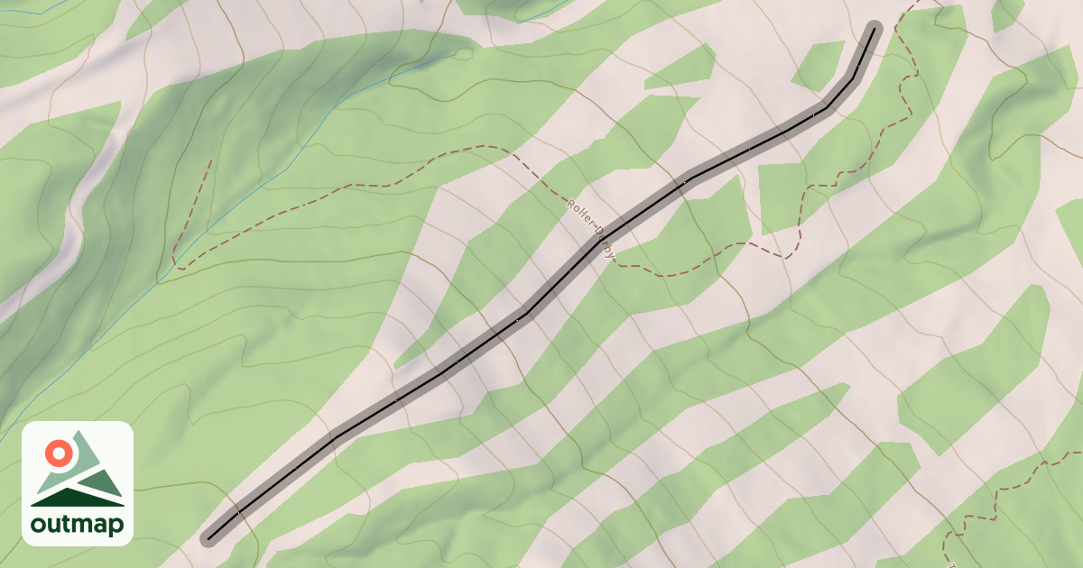 Map of Badlands Terrain Park