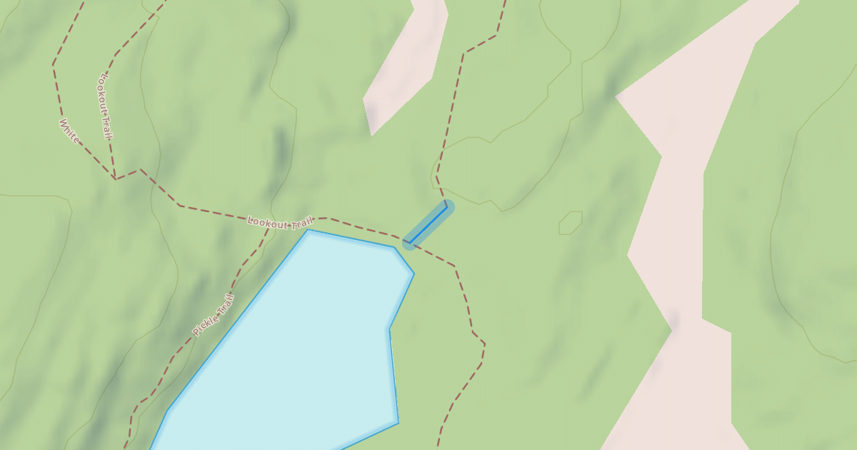 Map preview of XC Ski Trail (Mojo Swamp / Pond Connector)