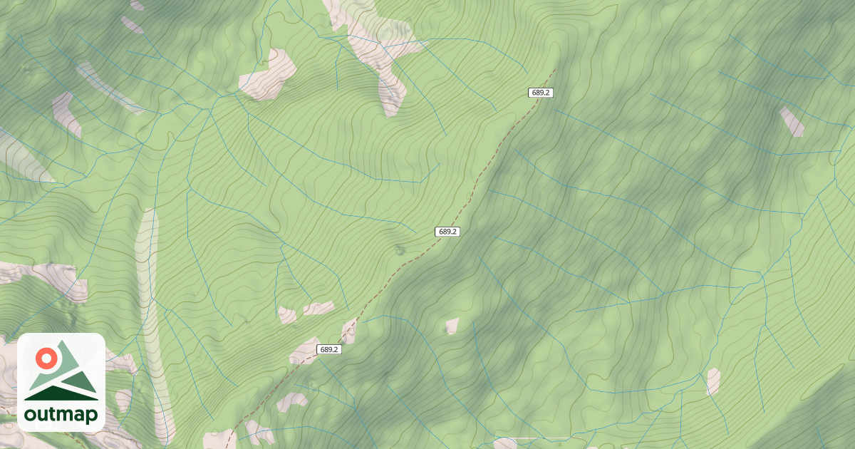 Map of Hudson Way