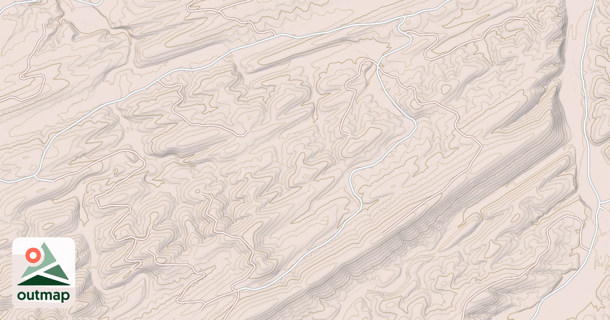 Map of EAST SPILLER