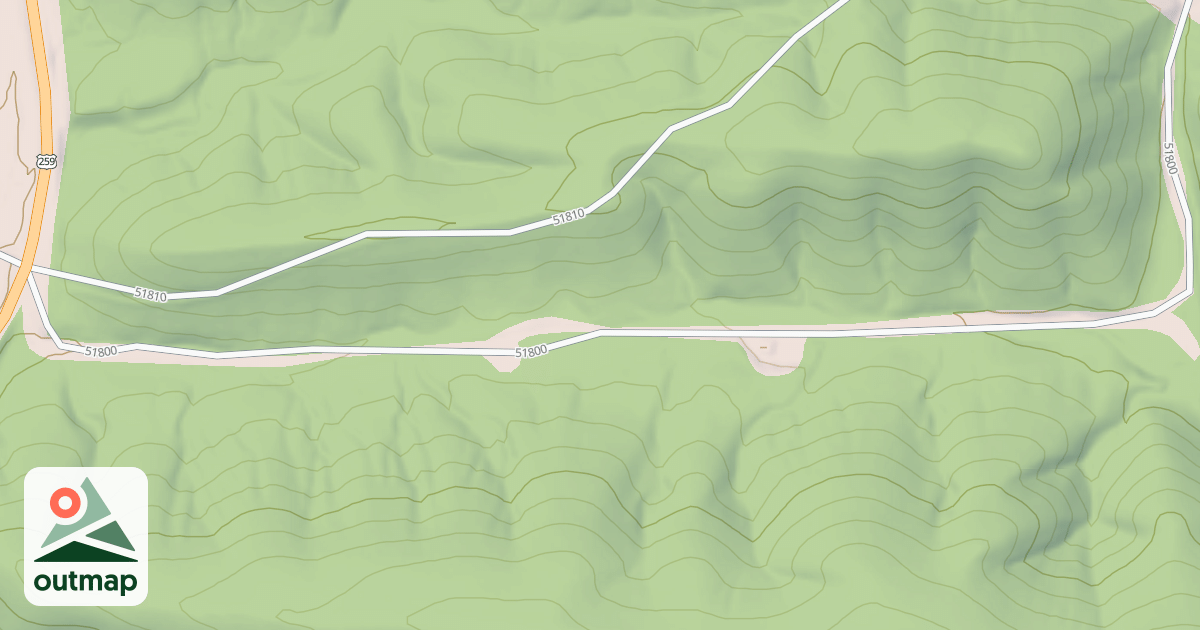 Map of USFS Motor Vehicle Use Map Roads {6ABA9300-6D8E-4473-82F0-0CB76E90D2E0}