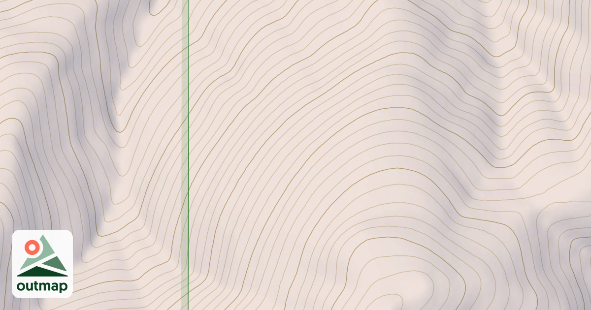 Map of BLUFF DIVIDE