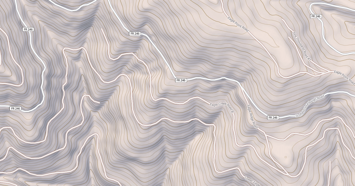 Map preview of EAGLE CREEK B