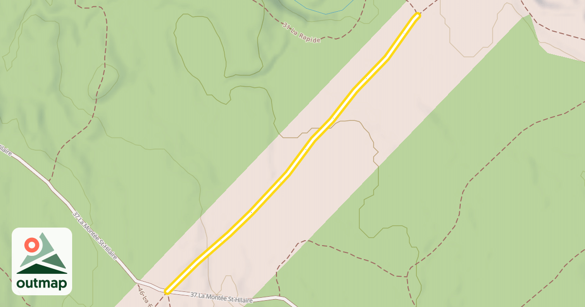 Map of 31 La Rapide