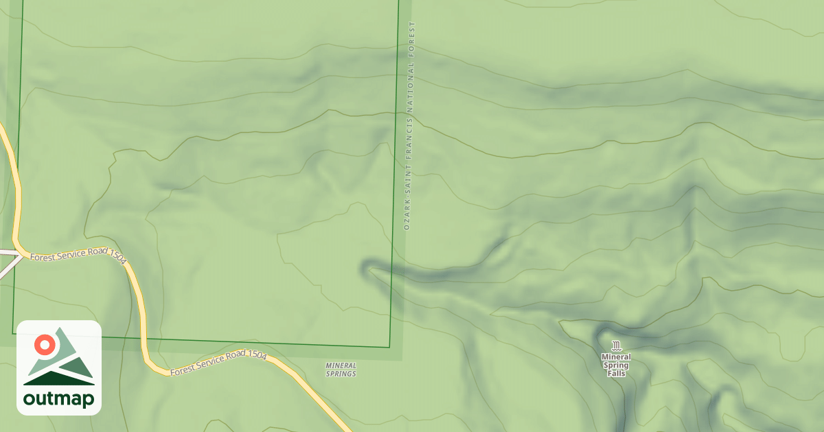 Map of USFS National Forest System Roads {928A7C59-C182-4E3D-A7F1-8D6026638BF1}