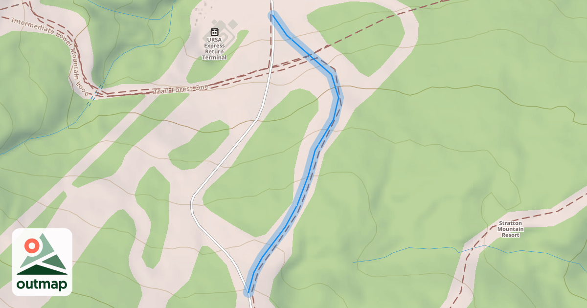 Map of Old No. 8