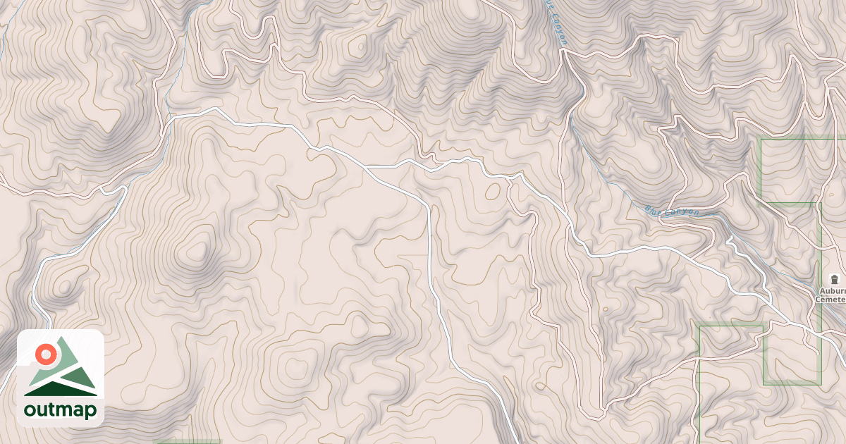 Map of AUBURN ROAD